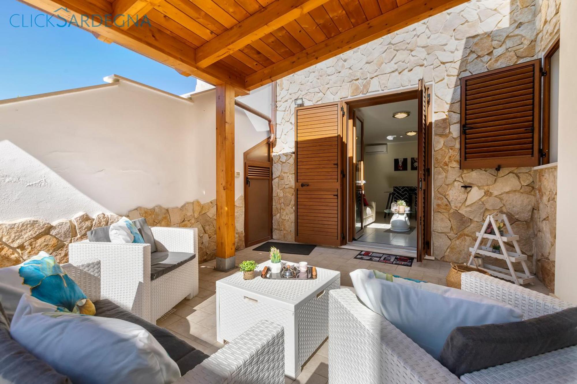 Clicksardegna Casa Speranza In Villa Brionis Con Grande Veranda อาลเกโร ภายนอก รูปภาพ